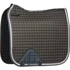 2022 Weatherbeeta Prime Bling Dressage Saddle Pad 1002755004 - Black Colour Black