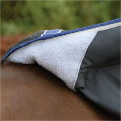 Weatherbeeta Wick Dri II Cooler Combo Neck - Charcoal / Blue / White -Chic Equestrian Supplies 1509 Weatherbeeta Wick Dri II Cooler Combo Neck 6.700x700