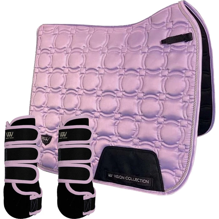2022 Woof Wear Vision Dressage Pad & Training Wraps Bundle WS0006WB0061 - Lilac 3 2022 Woof Wear Vision Dressage Pad & Training Wraps Bundle WS0006WB0061 - Lilac