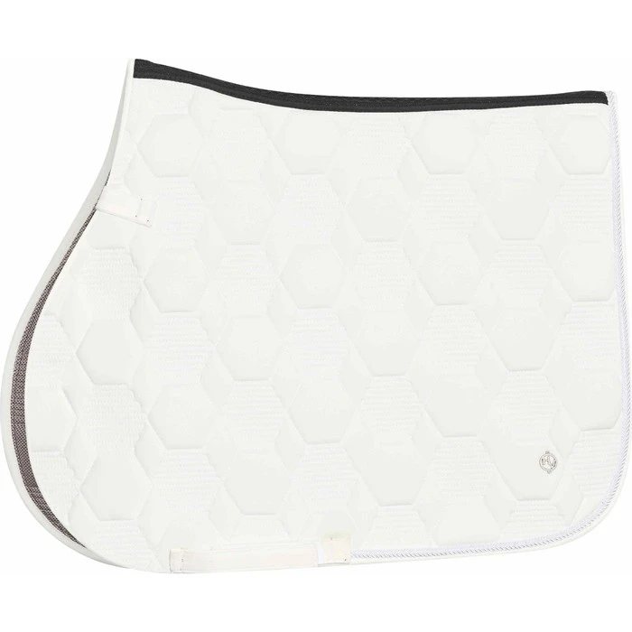 2023 HV Polo Jenna General Purpose Saddle Pads 801093502 - White Colour White 3 2023 HV Polo Jenna General Purpose Saddle Pads 801093502 - White Colour White
