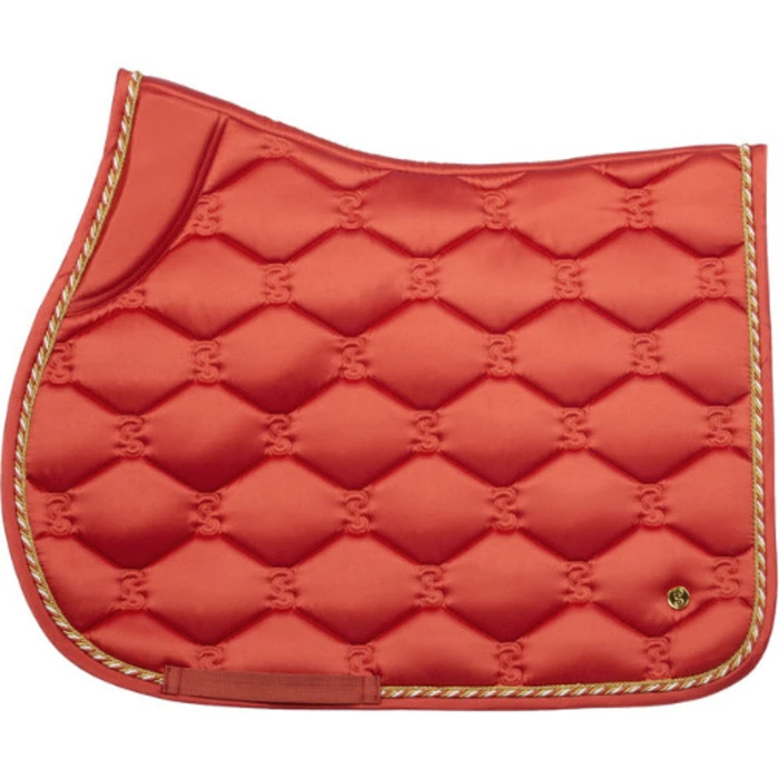 2023 PS Of Sweden Signature Jump Saddle Pad 1110-039 - Burnt Orange Colour Burnt Orange 3 2023 PS Of Sweden Signature Jump Saddle Pad 1110-039 - Burnt Orange Colour Burnt Orange