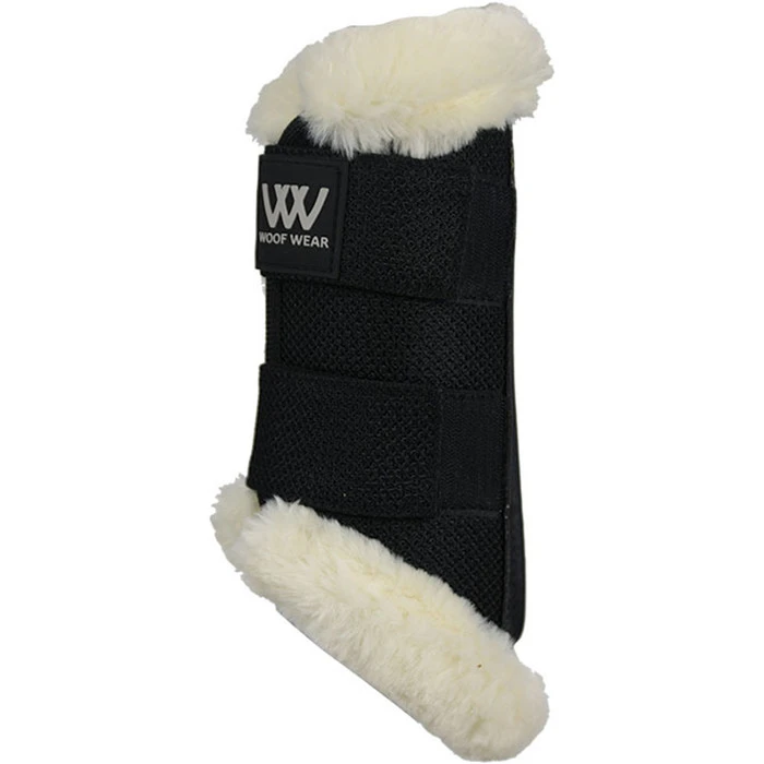 2023 Woof Wear Vision Elegance Sheepskin Brushing Boots WB0080 - Black Colour Black 3 2023 Woof Wear Vision Elegance Sheepskin Brushing Boots WB0080 - Black Colour Black
