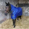 Hy Equestrian StormX Original 100 Combi Neck Rug - Blue / Yellow -Chic Equestrian Supplies 25463 StormX Original 100 Combi Stable Rug Lifestyle 01.700x700