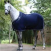 2022 Weatherbeeta Thermocell Standard Neck Cooler Fleece Rug 100621 - Navy / White -Chic Equestrian Supplies 2651 1.700x700