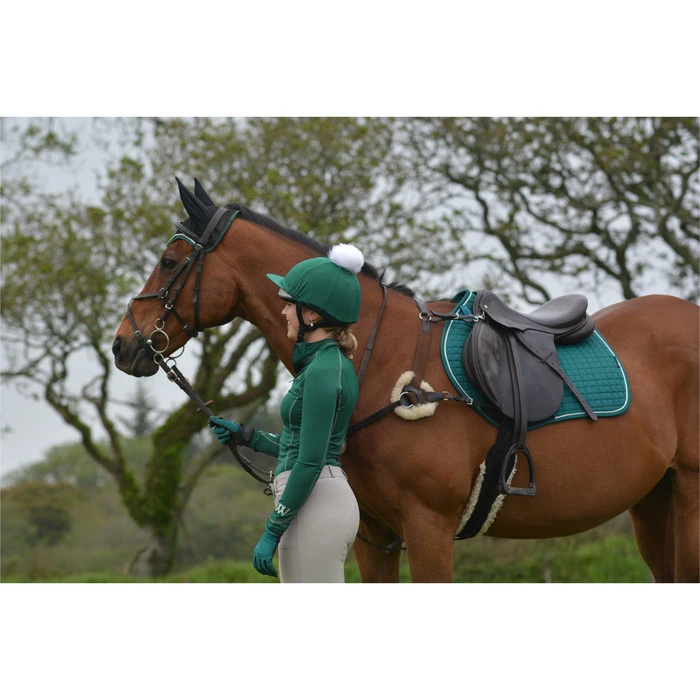 2022 Woof Wear GP Saddle Cloth WS0001 - British Racing Green Colour British Racing Green 4 2022 Woof Wear GP Saddle Cloth WS0001 - British Racing Green Colour British Racing Green - Image 2