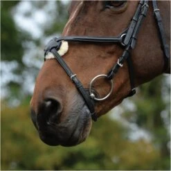 2022 Collegiate Comfitec Grackle Bridle 100637700 - Black Colour Black -Chic Equestrian Supplies 3431 202120Collegiate20Comfitec20Grackle20Bridle2010063770020 20Black20detail.700x700