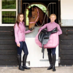 2022 Hy Equestrian Synergy Saddle Pad 34492 - Grape / Silver -Chic Equestrian Supplies 35312 Hy Equestrian Synergy Saddle Pad Grape 03.700x700