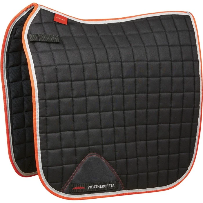 2022 Weatherbeeta Thearpy-Tec Dressage Saddle Pad 1001571002 - Black / Red 3 2022 Weatherbeeta Thearpy-Tec Dressage Saddle Pad 1001571002 - Black / Red