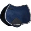 2022 Weatherbeeta Prime Bling Jump Shaped Saddle Pad 1002756 - Navy Colour Navy -Chic Equestrian Supplies 3942 1.700x700