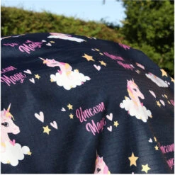 2022 Hy Equestrian StormX Original Unicorn Magic 0 Turnout Rug Hesumtr - Navy / Pink -Chic Equestrian Supplies 4283 202220Hy20Equestrian20StormX20Original20Unicorn20Magic20020Turnout20Rug20Navy20Pink203.700x700
