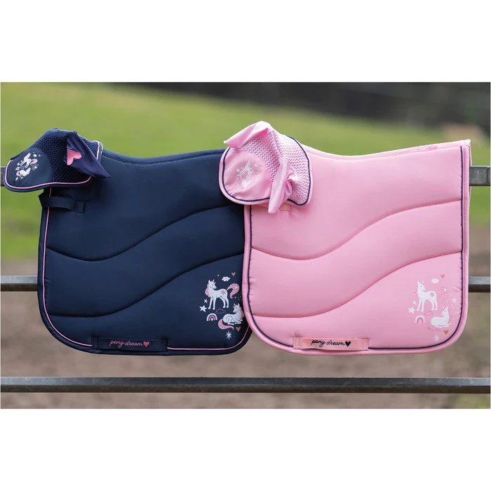 2022 HKM Pony Dream Saddle Cloth 13289 - Deep Blue 7 2022 HKM Pony Dream Saddle Cloth 13289 - Deep Blue - Image 5