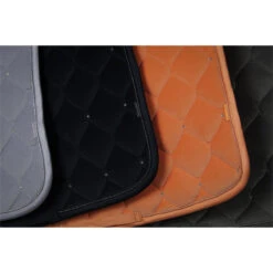 2022 Eskadron Velvet Crystal Saddle Cloth 213072 496 380 - Navy -Chic Equestrian Supplies 4550 esk 0122 kam 213072 496 xxx add11.700x700