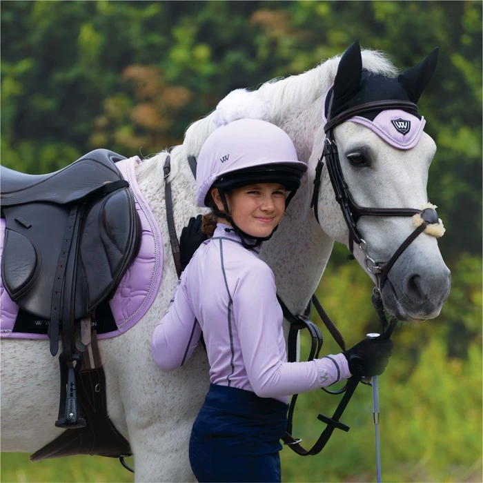 2022 Woof Wear Vision GP Saddle Pad WS0009 - Lilac Colour Lilac 4 2022 Woof Wear Vision GP Saddle Pad WS0009 - Lilac Colour Lilac - Image 2