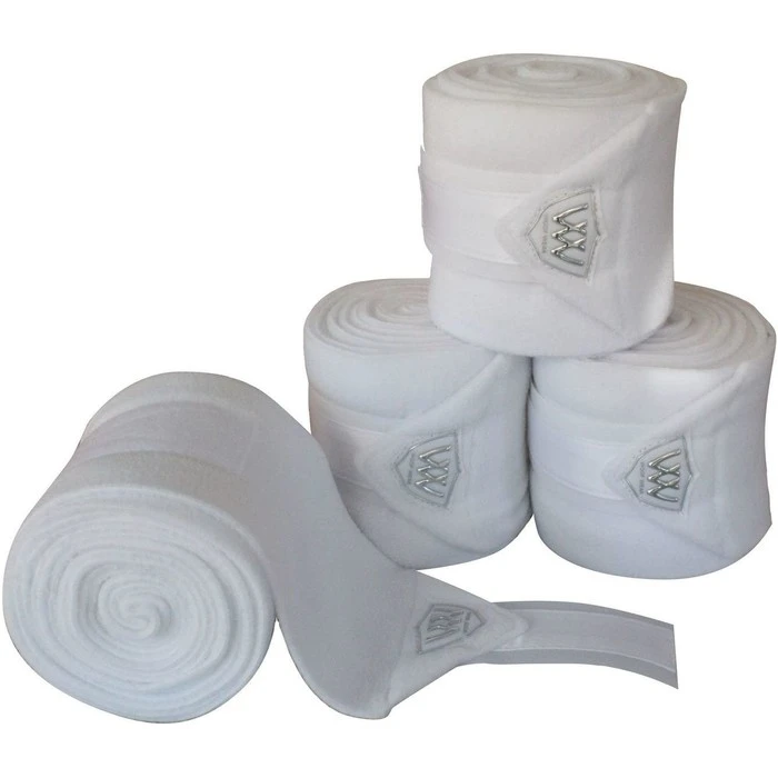 Woof Wear Vision Polo Bandages - White Colour White 3 Woof Wear Vision Polo Bandages - White Colour White
