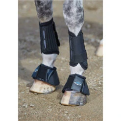 2023 Weatherbeeta Eventing Front Boots 8076 - Black -Chic Equestrian Supplies 6030 807624 STANDING.700x700