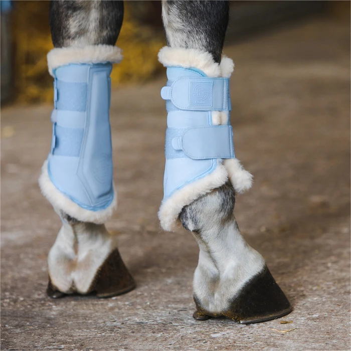 2023 Eskadron Softslate Evo-Wool Brushing Boots 555087 - Light Blue Colour Light Blue 4 2023 Eskadron Softslate Evo-Wool Brushing Boots 555087 - Light Blue Colour Light Blue - Image 2