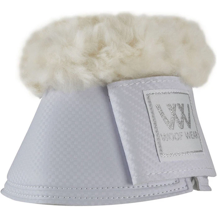 2023 Woof Wear Club Brushing Boots & Pro Overreach Sheepskin Boots Bundle WB0003WB0052 - White Colour White 5 2023 Woof Wear Club Brushing Boots & Pro Overreach Sheepskin Boots Bundle WB0003WB0052 - White Colour White - Image 3