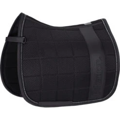 2023 Eskadron Big Square Crystal Mesh Saddle Pad & Softslate Evo-Wool Brushing Boots 212487555087 - Deep Grey -Chic Equestrian Supplies 6327 2124872050020280.2000x2000.700x700