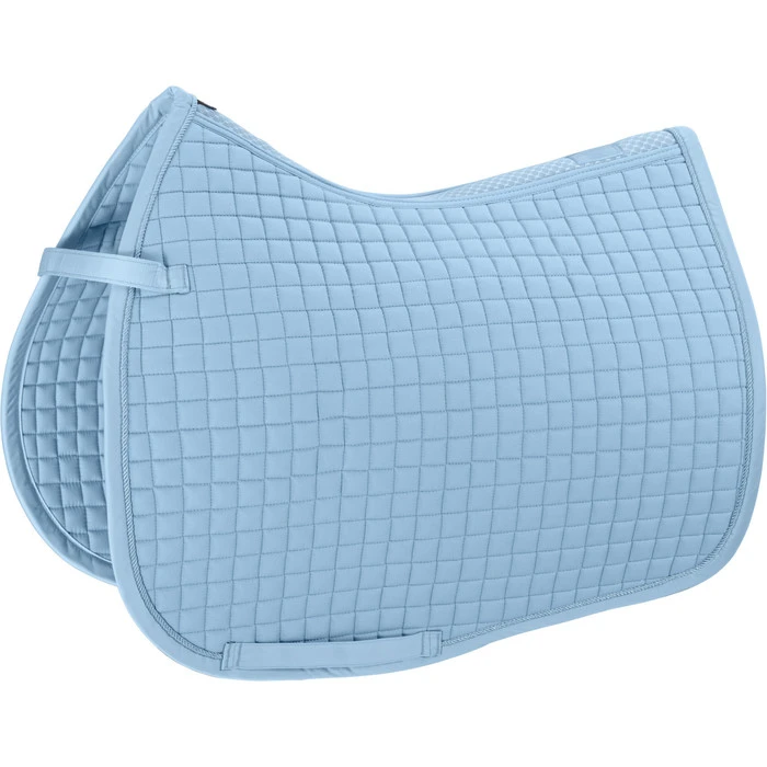 2023 Eskadron Cotton Compact Saddle Pad & Softslate Evo-Wool Brushing Boots Bundle 222087555087 - Light Blue Colour Light Blue 4 2023 Eskadron Cotton Compact Saddle Pad & Softslate Evo-Wool Brushing Boots Bundle 222087555087 - Light Blue Colour Light Blue - Image 2