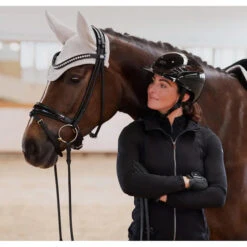 2023 Eskadron Platinum Mesh Fly Hood 342539661030 - Tan Taupe -Chic Equestrian Supplies 6464 202320Eskadron20Platinum20Mesh20Fly20Hood2034253966103020 20Tan20Taupe204.700x700