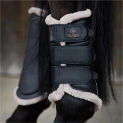 2023 Eskadron Platinum Faux Leather Big Square Saddle Cloth & Tendon Boots Bundle EPFL1 - Black 12 2023 Eskadron Platinum Faux Leather Big Square Saddle Cloth & Tendon Boots Bundle EPFL1 - Black -Chic Equestrian Supplies 6613 6456 202320Eskadron20Platinum20Faux20Leather20Tendon20Boots2055503985329020 20Black20Lifestyle201.2000x2000.700x700