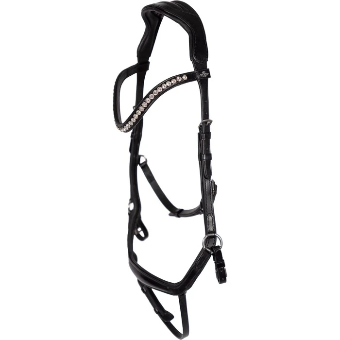 2023 HV Polo Legacy Anatomical Deluxe Bridle 1201093502 - Black 6 2023 HV Polo Legacy Anatomical Deluxe Bridle 1201093502 - Black - Image 4