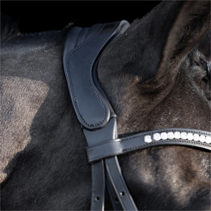 2023 HV Polo Legacy Deluxe Bridle 1201093501 - Black Colour Black 6 2023 HV Polo Legacy Deluxe Bridle 1201093501 - Black Colour Black - Image 4