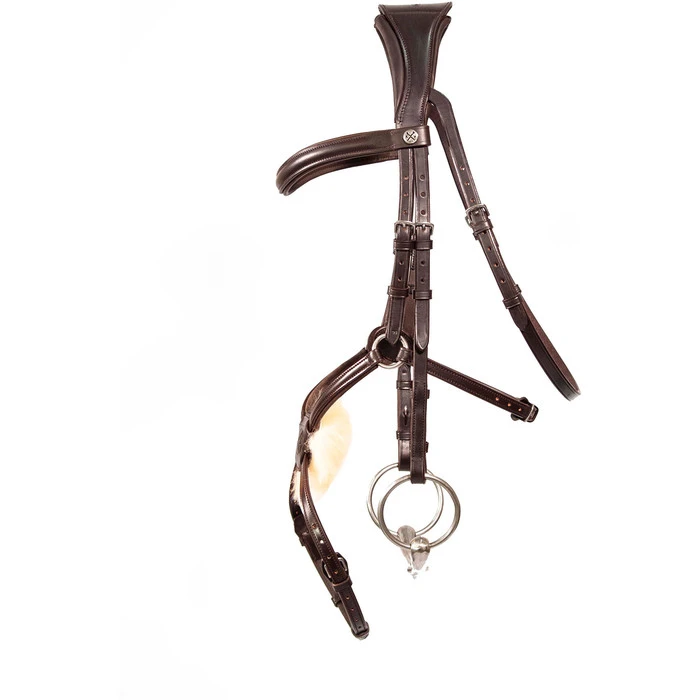 2023 Henry James Saddlery Mexican Grackle Bridle HJ-BR-05 - Havana Brown 4 2023 Henry James Saddlery Mexican Grackle Bridle HJ-BR-05 - Havana Brown - Image 2