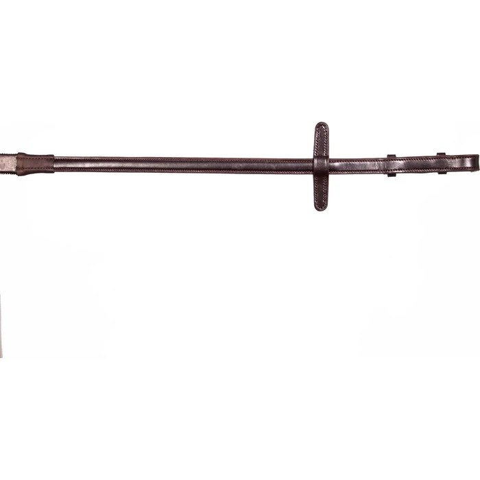 2023 Henry James Saddlery Small Pimple Hybrid Rubber Reins With Leather Stoppers RR6 - Havana Brown Colour Havana Brown 6 2023 Henry James Saddlery Small Pimple Hybrid Rubber Reins With Leather Stoppers RR6 - Havana Brown Colour Havana Brown - Image 4