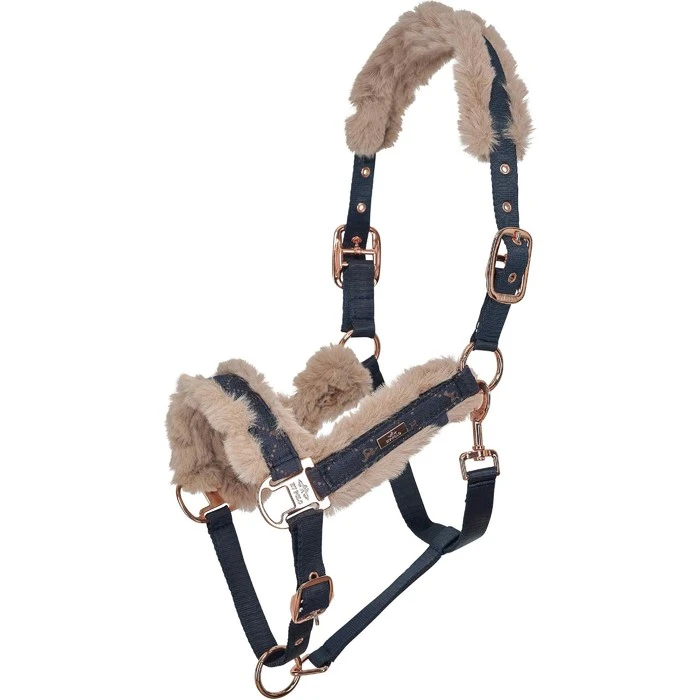 2023 HV Polo Welmoed Shine Headcollar 1601093452 - Navy Colour Navy 3 2023 HV Polo Welmoed Shine Headcollar 1601093452 - Navy Colour Navy