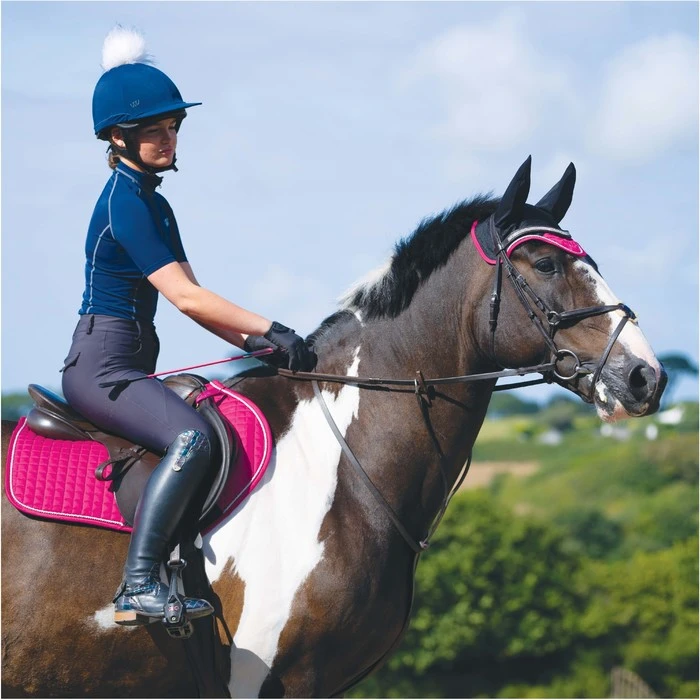 Woof Wear Close Contact Saddle Cloth - Berry Colour Berry 4 Woof Wear Close Contact Saddle Cloth - Berry Colour Berry - Image 2