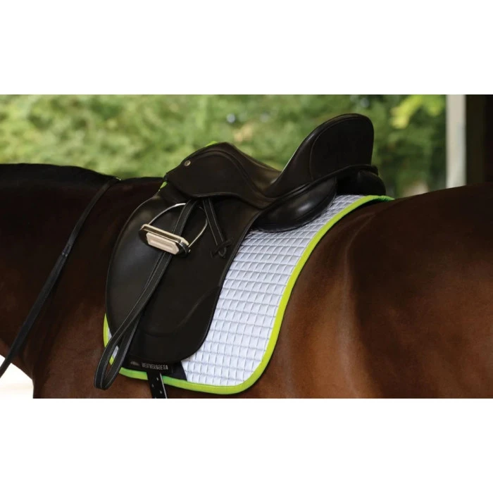 Weatherbeeta Reflective Prime Dressage Saddle Pad Silver / Yellow 1007118 Colour Silver/yellow 3 Weatherbeeta Reflective Prime Dressage Saddle Pad Silver / Yellow 1007118 Colour Silver/yellow