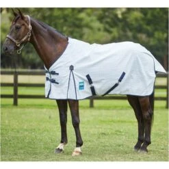 Kool Coat Classic III Standard Neck Rug - White / Navy