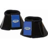 Weatherbeeta Impact Bell Boots 1000695 - Black / Royal Blue Colour Black/Royal Blue -Chic Equestrian Supplies Weatherbeeta Impact Bell Boots 1000695 Black Blue.700x700