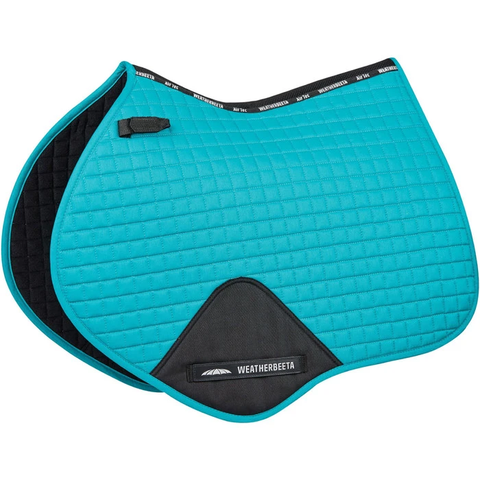Weatherbeeta Prime Jump Shaped Saddle Pad 1000747 - Turquoise Colour Turquoise 3 Weatherbeeta Prime Jump Shaped Saddle Pad 1000747 - Turquoise Colour Turquoise