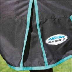 Weatherbeeta Green-Tec 900D Detatch-A-Neck Medium - Black / Bottle Green -Chic Equestrian Supplies Weatherbeeta20Green Tec20900D20Deatch A Neck20Lite20Plus20 20Black20Bottle20Green203.700x700