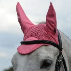 Weatherbeeta Prime Ear Bonnet - Bubblegum Pink Colour Bubblegum Pink -Chic Equestrian Supplies Weatherbeeta20Prime20Ear20Bonnet20 20Bubblegum20Pink20worn.700x700