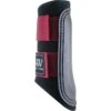 Woof Wear Club Brushing Boots - Black / Shiraz Colour Black/Shiraz -Chic Equestrian Supplies Woof Wear Club Brushing Boot Shiraz.700x700