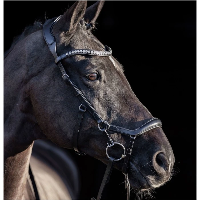2023 HV Polo Legacy Anatomical Deluxe Bridle 1201093502 - Black 3 2023 HV Polo Legacy Anatomical Deluxe Bridle 1201093502 - Black
