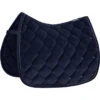2022 Eskadron Velvet Crystal Saddle Cloth 213072 496 380 - Navy -Chic Equestrian Supplies esk 213072 496 380 f.700x700