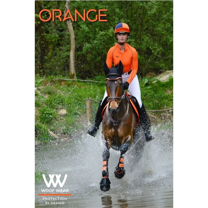 Woof Wear General Purpose Saddle Cloth Orange 4 Woof Wear General Purpose Saddle Cloth Orange - Image 2