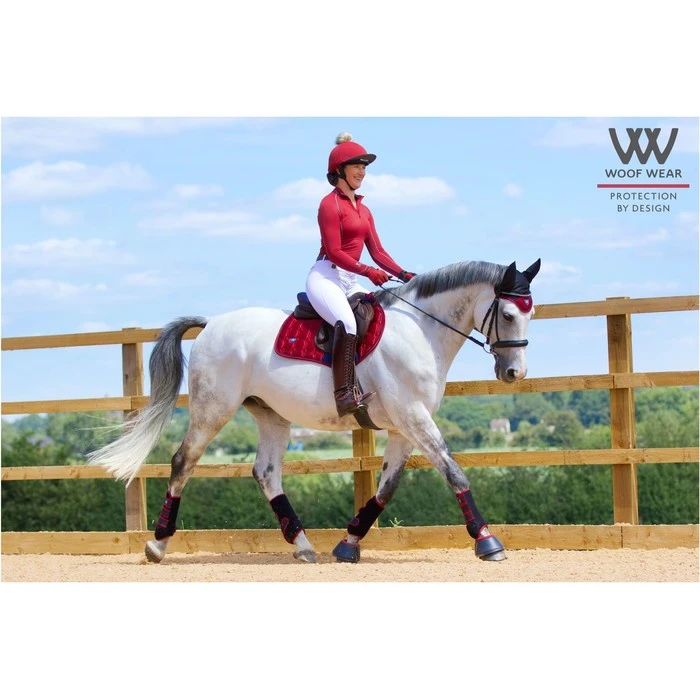 Woof Wear Vision Close Contact Saddle Pad - Shiraz Colour Shiraz 5 Woof Wear Vision Close Contact Saddle Pad - Shiraz Colour Shiraz - Image 3