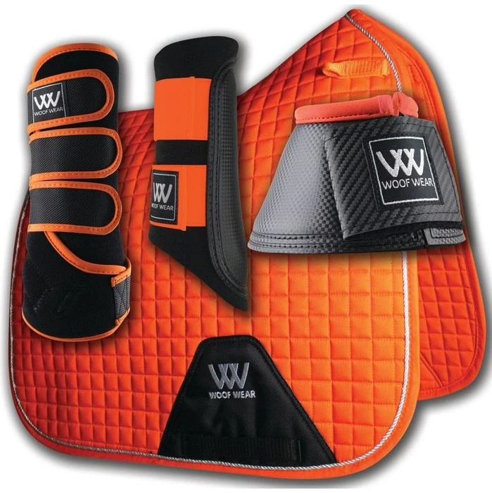 Woof Wear Dressage Saddle Cloth Orange 5 Woof Wear Dressage Saddle Cloth Orange - Image 3